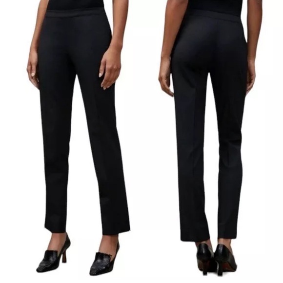 Lafayette 148 New York Bleeker Pants Trousers V4 - Picture 1 of 8